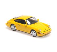 Porsche 911 Carrera 1989 Giallo Modellino 1:43 Maxichamps