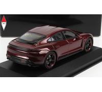 1/43 Minichamps Porsche Taycan Turbo S Cross 2020 Red Met 410068474