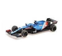 1:43 Minichamps Alpine F1 Team A521 Fernando Alonso Hungarian GP 2021