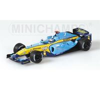 1:43 Minichamps Renault R24 J. Trulli 2004 400040007 Diecast Modellino