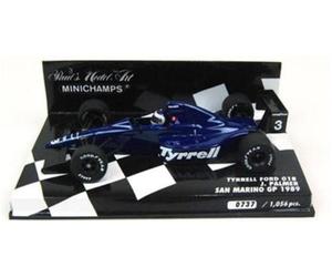 1:43 Minichamps Tyrrell Ford 018 J. Palmer 1989 400890003 Modellino