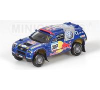 1:43 Minichamps Vw Race Touareg #307 Dakar 2005 Minich. 436055307 Modellino