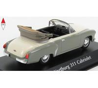 1/43 Minichamps Wartburg A311 Cabriolet 1958 Grey White 940015930