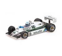 1:43 MINICHAMPS Williams F1 Fw08 #6 Dirty Version 1982 Keke Rosberg 436826606