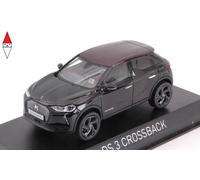MODELLINO AUTO STATICO NOREV DS 3 CROSSBACK LA PREMIERE 2019 NERO SCALA 1:43