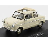 MODELLINO AUTO EPOCA STATICO NOREV NSU PRINZ 1959 BEIGE MODELLISMO SCALA 1:43