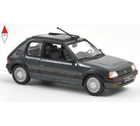 Peugeot 205 1.9 Magic 1990 Verde Scuro Modellino 1:43 Norev