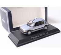 PEUGEOT 205 GTi 1,6 - 1988 - Topaz Blue - Norev 1:43