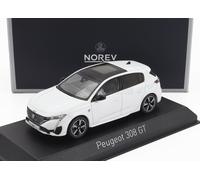 MODELLINO AUTO STATICO NOREV PEUGEOT 308 GT 2021 BIANCO MODELLISMO SCALA 1:43