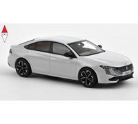 Norev Modellino auto statico Peugeot 508 GT Hybrid 2023 Bianco Okenite Scala 1:43 475832