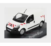 MODELLINO FURGONE STATICO NOREV PEUGEOT BIPPER 2009 BIANCO MODELLISMO SCALA 1:43
