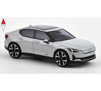 Norev Modellino auto statico Polestar 2 2024 Diecast scala 1:43 Magnesium Silver