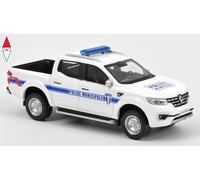 1/43 NOREV - RENAULT - ALASKAN PICK-UP POLICE MUNICIPALE 2018 518355