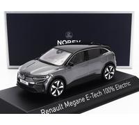 MODELLINO AUTO STATICO NOREV RENAULT MEGANE E-TECH 100 ELECTRIC 2022 GRIGIO 1:43