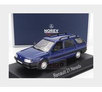 Norev Modellino auto 1:43 Renault 21 Nevada Blu 2018 Mod. 512132