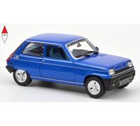 1977 Renault 5 R5 Alpine Azul 1:43 Norev 510512