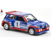 1:43 NOREV Renault R5 Maxi Turbo Philips #1 Rally Tour De France 1985 NV510620