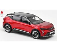 Norev Modellino statico diecast Renault Scenic E-Tech 100% elettrica 2024 1:43 Rosso/Nero 517936