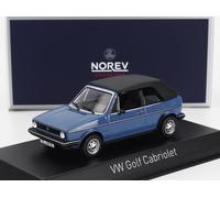 1:43 NOREV Volkswagen Golf Cabriolet Open 1981 Blue NV840069