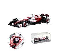 1 43 Per 2022 F1 Alfa Romeo C42#24 Guanyu Zhou #77 Valtteri Bottas Racing Team Diecast Auto Modello Giocattolo Serie Giocattoli Metal Vehicles non RC(Taglia unica)