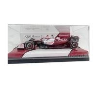 1 43 Per Alfa Romeo C42 Modello F1 Auto Da Corsa Simulazione Auto In Lega Modello Zhou Guangyu Giocattoli Metal Vehicles non RC(2)