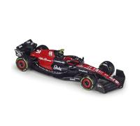 1:43 Per Bburago 2023 Alfa Romeo F1 Team Palo C43 Auto Da Corsa In Lega Modello di Auto Adatto Collezione