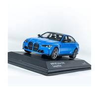 1:43 Per BMW G80 M3 M ISOLA DI MAN Modello Di Auto In Lega Fusione Di Metallo Souvenir Display Hobby Blu Veicolo Da Collezione(Blue)