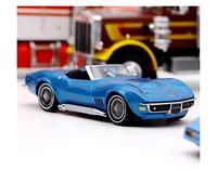 1 43 Per Chevrolet Corvette 1968 Modello Di Auto Pressofuso In Lega Convertibile Retrò Come Regalo Di Capodanno Macchinine Mini Auto