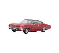 1:43 Per Chevrolet Impala SS 427 1968 Modello Di Auto In Lega Di Fusione Rossa In Scala Collezione Appassionati Adulti Veicolo Da Collezione
