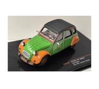 1/43 Per CITROEN 2CV DEUCHIE Modello Di Auto In Lega Pressofusa Verde Decorazioni Statiche Per La Casa Decorativi Da Collezione