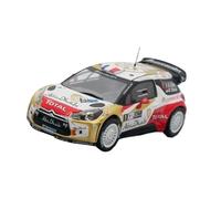 1 43 Per Citroen DS3 WRC 2013 Loeb Rally Car Model Toy Car Kit Bambino Adulto Collezione Regalo Giocattoli Metal Vehicles non RC