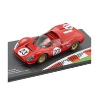 1/43 Per Ferrari 330 P4#23 Daytona 1967 Replica In Lega Modello Di Auto Da Rally Da Collezione Giocattoli Metal Vehicles non RC