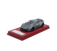 1:43 Per Ferrari 458 Simulazione Modello Di Auto In Lega Hobby Collezione Souvenir Macchinine Mini Auto(Gray)