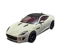 1/43 Per Jaguar Supercar In Lega Bianca Modello Auto Da Collezione Espositore Souvenir Decorazione Per La Casa Decorativi Da Collezione
