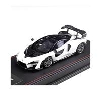 1:43 Per McLaren Senna GTR Modello Di Auto In Resina Edizione Limitata Collezione Ornamenti Espositore Hobby Decorativi Da Collezione(White)