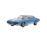 1:43 Per PONTIAC GTO 1969 Modello di auto pressofusa per adulti Appassionati Collezioni Esposizione statica Decorazione da scrivania