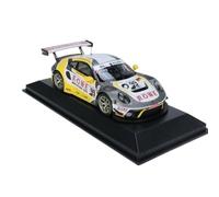 1:43 Per Porsche 911 GT3 R 991.2 Modello Di Auto In Lega Giocattolo Auto Ornamento Regalo Hobby Collezione Giocattoli Metal Vehicles non RC(Yellow)