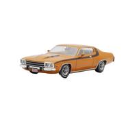 1:43 per Road Runner 1974 American Muscle Car modello statico pressofuso da esposizione da tavolo Decorazione da scrivania