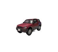 1:43 Per Toyota RAV4 1994 Prima generazione Vecchio SUV a due porte Simulazione Modello di auto statica in lega Decorazione per la casa