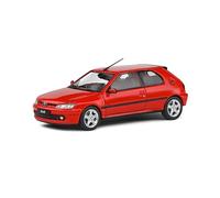 Peugeot 306 Gti S16 2002 Rosso Modellino Auto 1:43 Solido