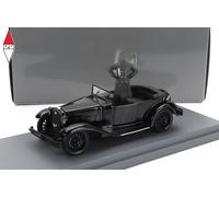 1/43 RIO ALFA ROMEO 1750 TORPEDO SPIDER MILANO1944 WITH B.MUSSOLINI FIGURE BLACK