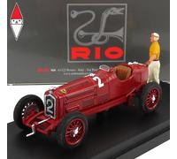 MODELLINO AUTO STATICO ALFA ROMEO P3 TIPO B #2 NUVOLARI WINNER BERGAMO 1935 1/43