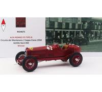 Alfa Romeo P3 Tipo B #42 Winner Circuito Montenero 1934 A. Varzi 1:43 Model RIO
