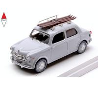 MODELLINO AUTO STATICO DIECAST FIAT 1100 VACANZE INVERNALI 1957 SCALA 1/43