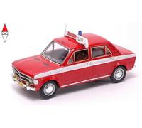 1/43 RIO FIAT 128 4 PORTE DUTCH FIREMEN - FIRE ENGINE - VIGILI DEL FUOCO RED