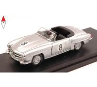 MODELLINO AUTO STATICO MERCEDES 190SL SPIDER #8 WINNER MACAU GP 1956 SCALA 1/43