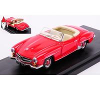 MODELLINO AUTO STATICO DIECAST MERCEDES SL-CLASS 190SL SPIDER 1955 ROSSO 1/43