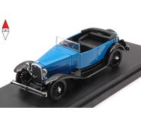 Rio Beauty Modellino Auto Alfa Romeo 1750 Torpedo 1930 Blu e Nero 1:43