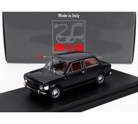 MODELLINO AUTO EPOCA STATICO RIO FIAT 128 1A SERIE 1969 2 PORTE BLU SCALA 1:43
