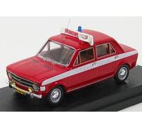 MODELLINO AUTO STATICO DIECAST FIAT 128 4 PORTE DUTCH VIGILI FUOCO 1970 1/43